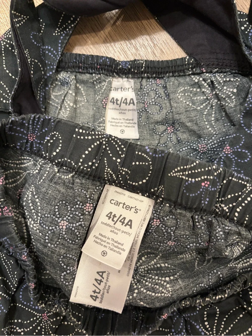 🎀4/$15🎀 Carter’s 2pc Floral Matching Set